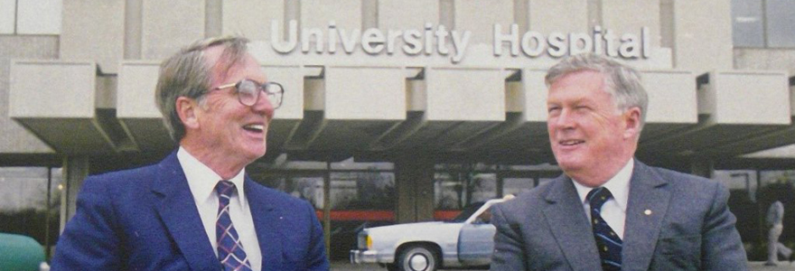 Dr. Henry Barnett and Dr. Charles Drake