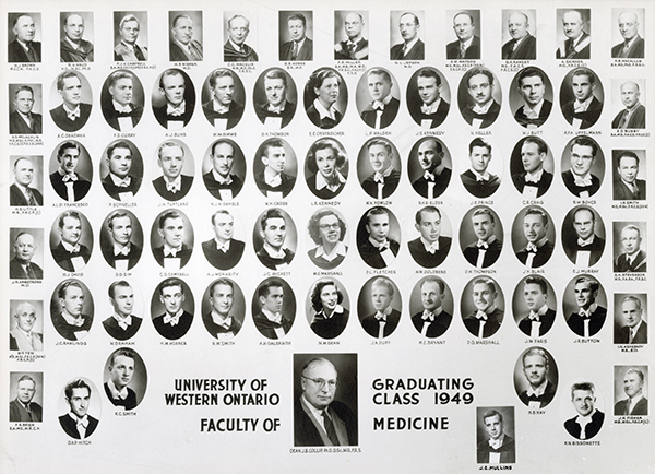Photograph of the Meds 1949