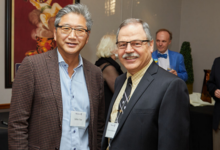 Dean Yoo with Dr. Mamandras