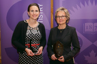 The Award Winners, Angela deCandido and Dr. Janet Martin