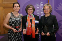 The Award Winners, Angela deCandido, Dr. Moira Stewart and Dr. Janet Martin