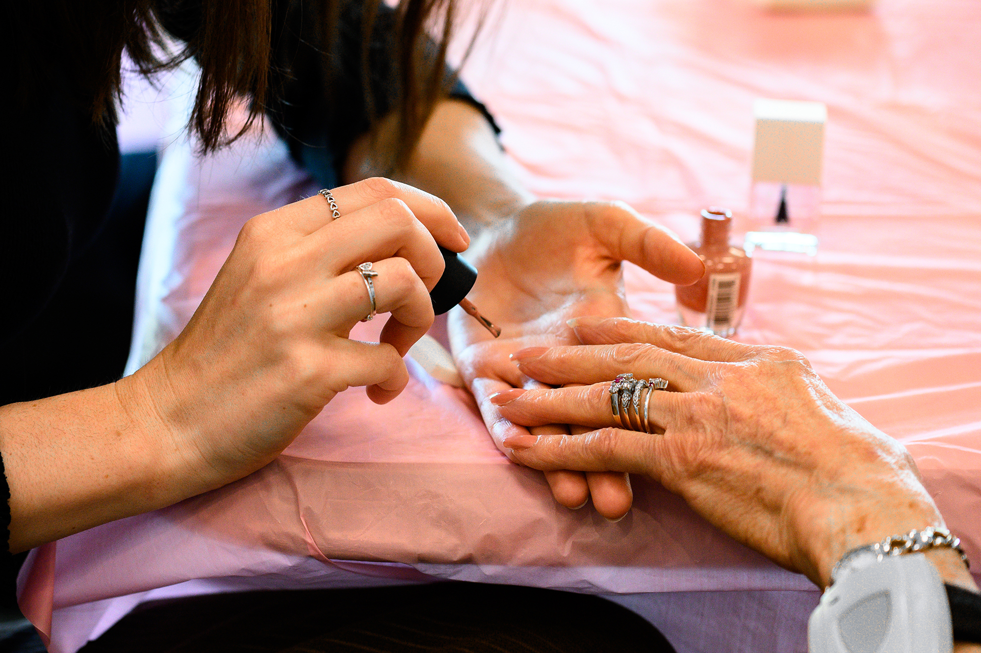 GlamourGals provides intergenerational connection.