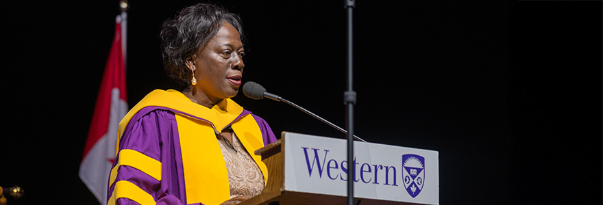 An award-winning physician, epidemiologist and medical researcher, Dr. Cissy Kityo Mutuluuza is being recognized for extraordinary contributions to HIV/AIDS care and global health. (Megan Morris/Schulich Medicine & Dentistry)