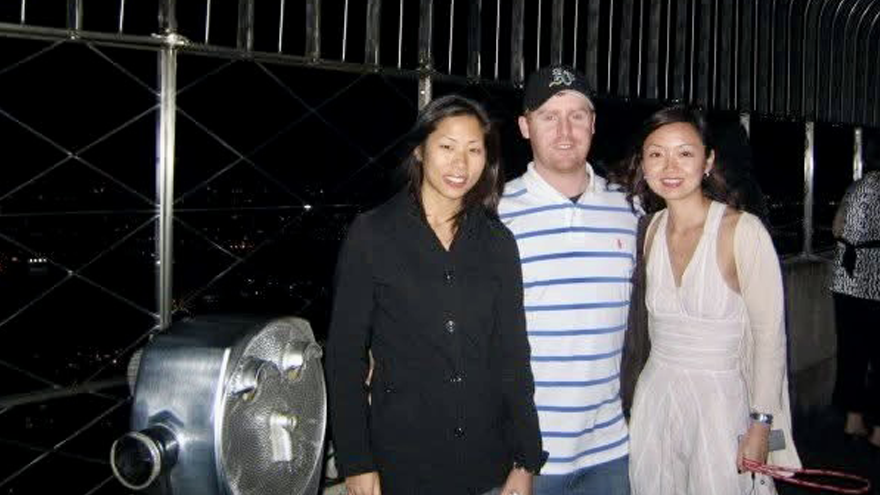 The trio in dental school