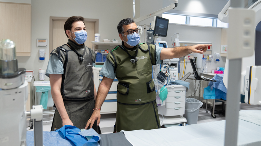 Drs. Gabriel Mantovani and Sahin Pandey
