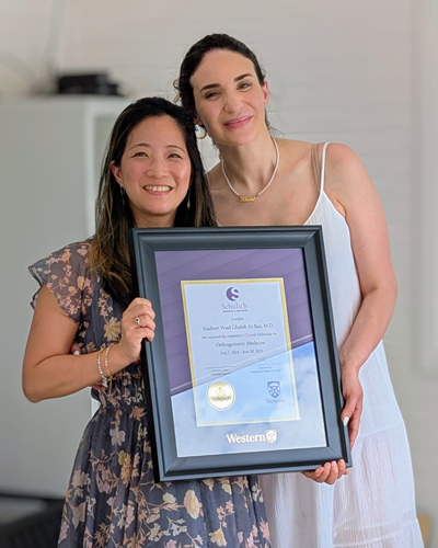 Drs. Jenny Thain and Nadeen Al Baz