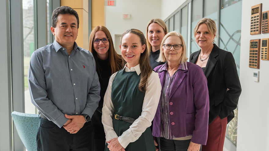Dr. Sonja Reichert and research team