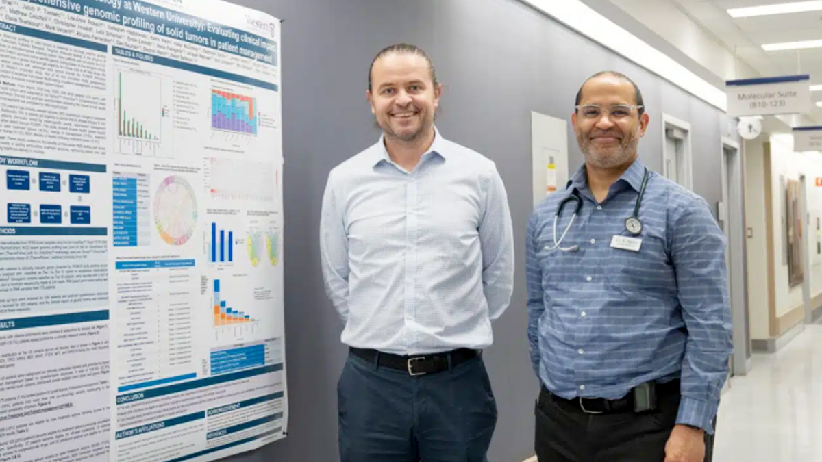 Bekim Sadikovic, PhD, and Dr. Stephen Welch