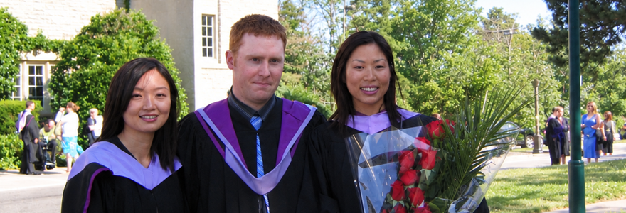 Drs. Zee Wang, Anthony Antoniazzi and Krista Lee