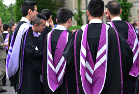 Photograph of DDS graduation ceremony