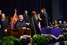 Photograph of MD graduates