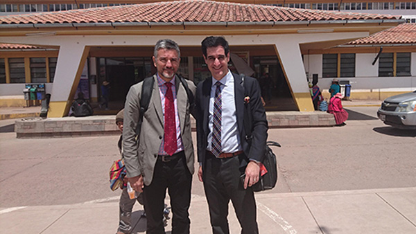 Drs. Jorge Burneo and David Steven, Epilepsy collaboration in Peru