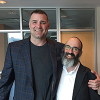 eric Lindros and Arthur Brown