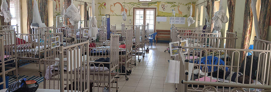 Photograph of the Malnutrition Unit in Uganda hospital