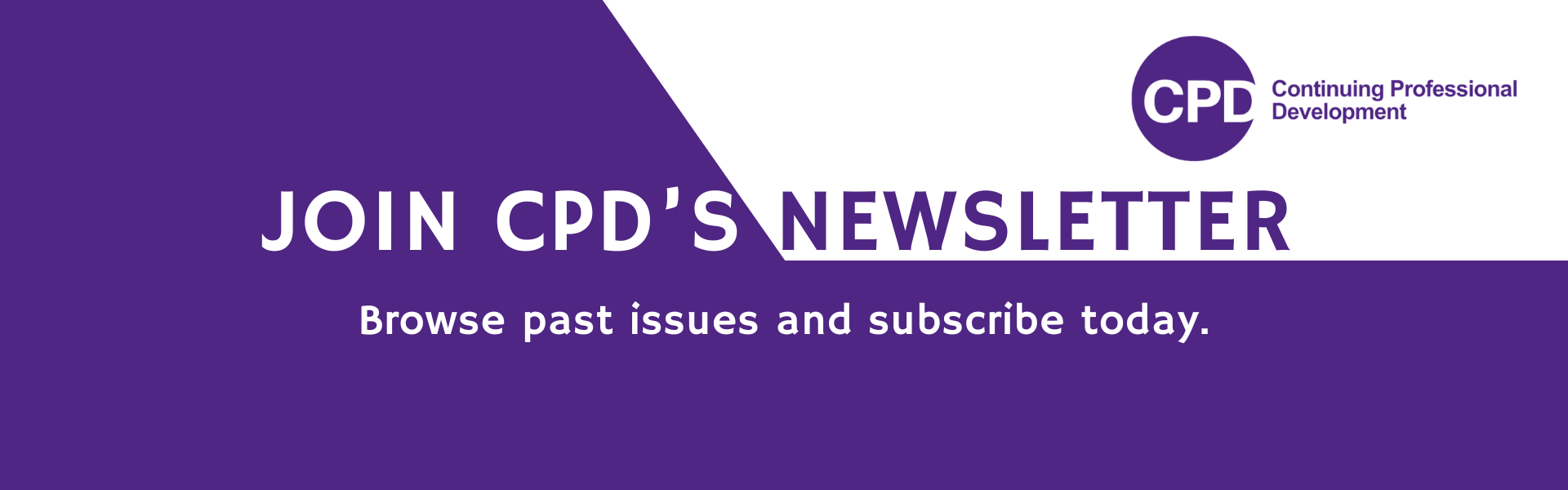 CPD Newsletter