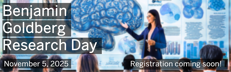 Benjamin Goldberg Research Day Banner