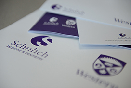 Photograph of letterhead with Schulich Medicine & Dentistry logo