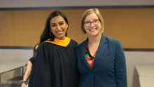 Dr. Bauer and Jasmine