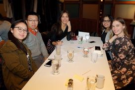 Group at their table