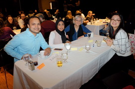 Group at their table