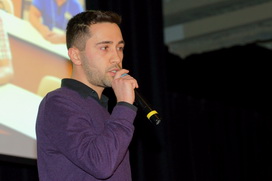 WEBSC President Addresses Crowd