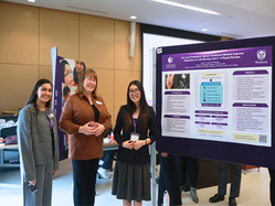Dr. Cheryl Currie with Cindy Yu and Lauren F. Bal, MPH Students