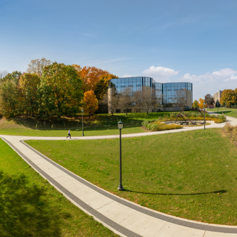 arial view of uc hill