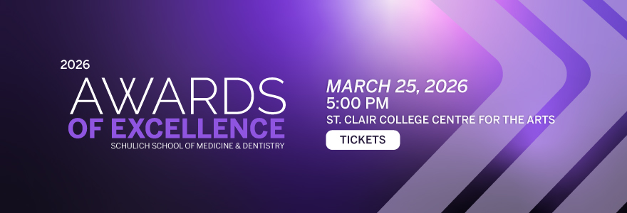 Schulich Awards of Excellence, Tickets fr Windsor Campus