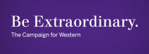 Be Extraordinary Western Campaign button