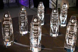 Photograph of awards
