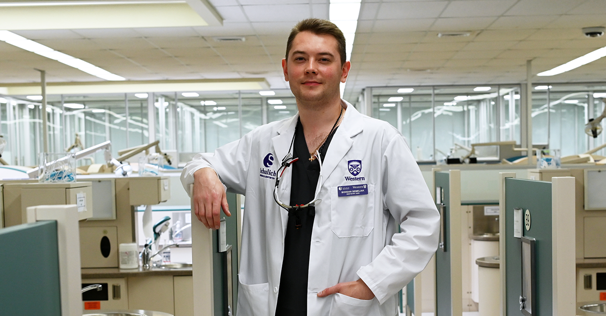Wartorn homeland fuels dental student’s dreams for the future