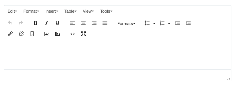 an example of a WYSIWYG editor