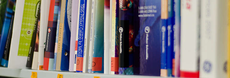 Photograph of publications