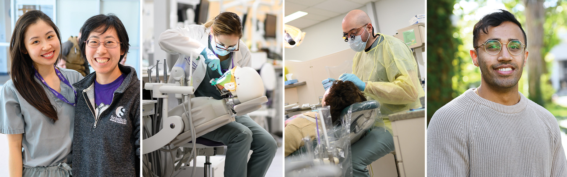 dent student closeups