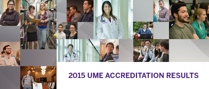 UME accreditation 2015 mosaic image