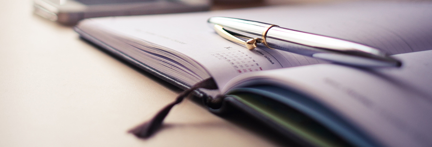 Important dates on the notebook