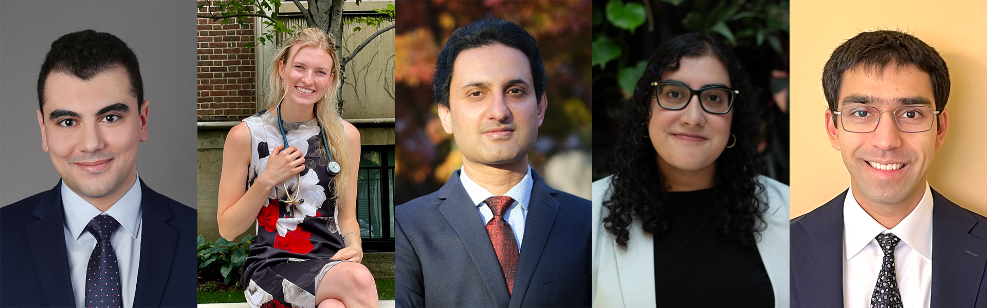 Welcome to Schulich MedicineMajd Ghadban, Natalie Kozlowski, Kashif Abbasi, Kanza Mirza and Rahman Ladak