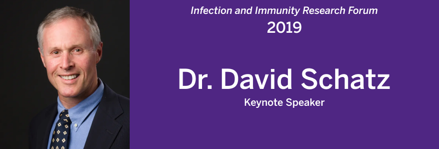 Dr. David Schatz, IIRF 2019 Keynote Speaker