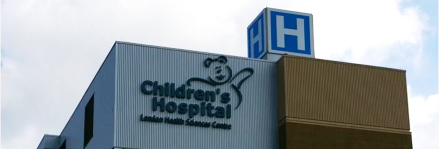 Photograph of the hospital exterior