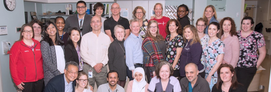 Group photograph of staff