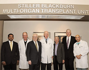 Photograph of the transplant team