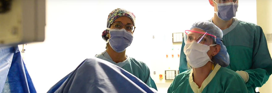 Two surgeons in the OR