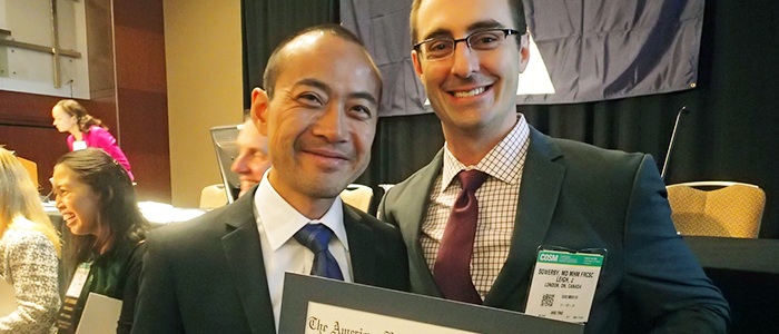 Dr Leigh Sowerby Inducted