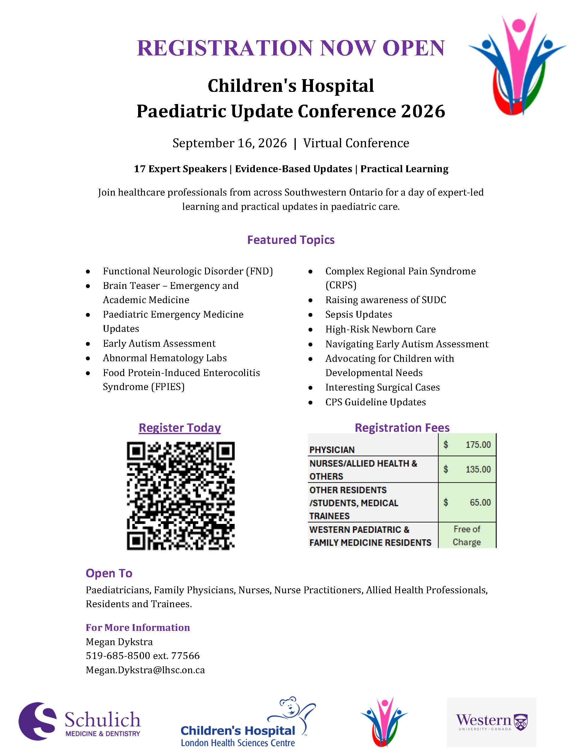 Registration open