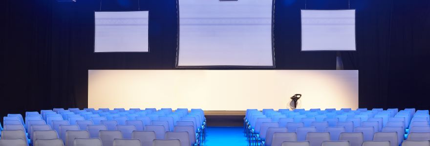 empty conference room