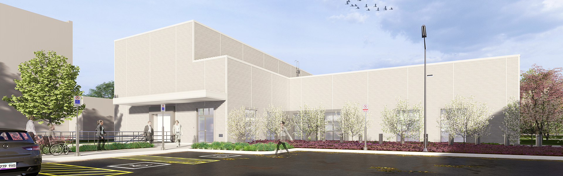 An architectural rendering of Western University’s upcoming Pathogen Research Centre