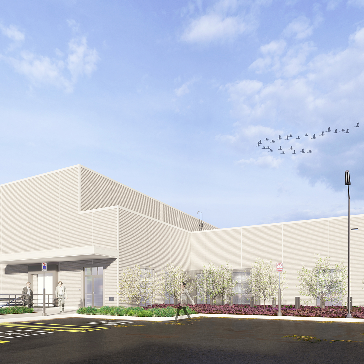 An architectural rendering of Western University’s upcoming Pathogen Research Centre