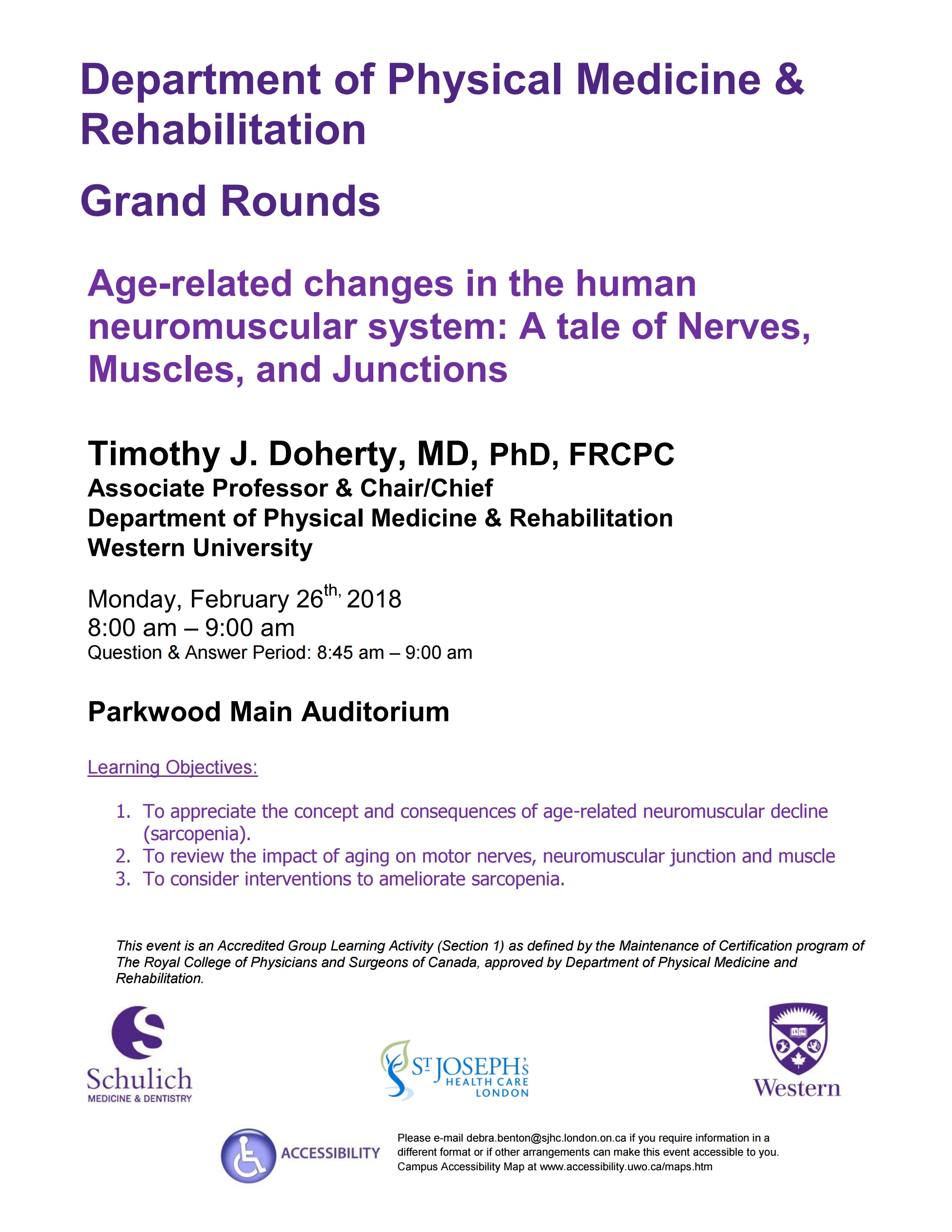 Grand rounds poster