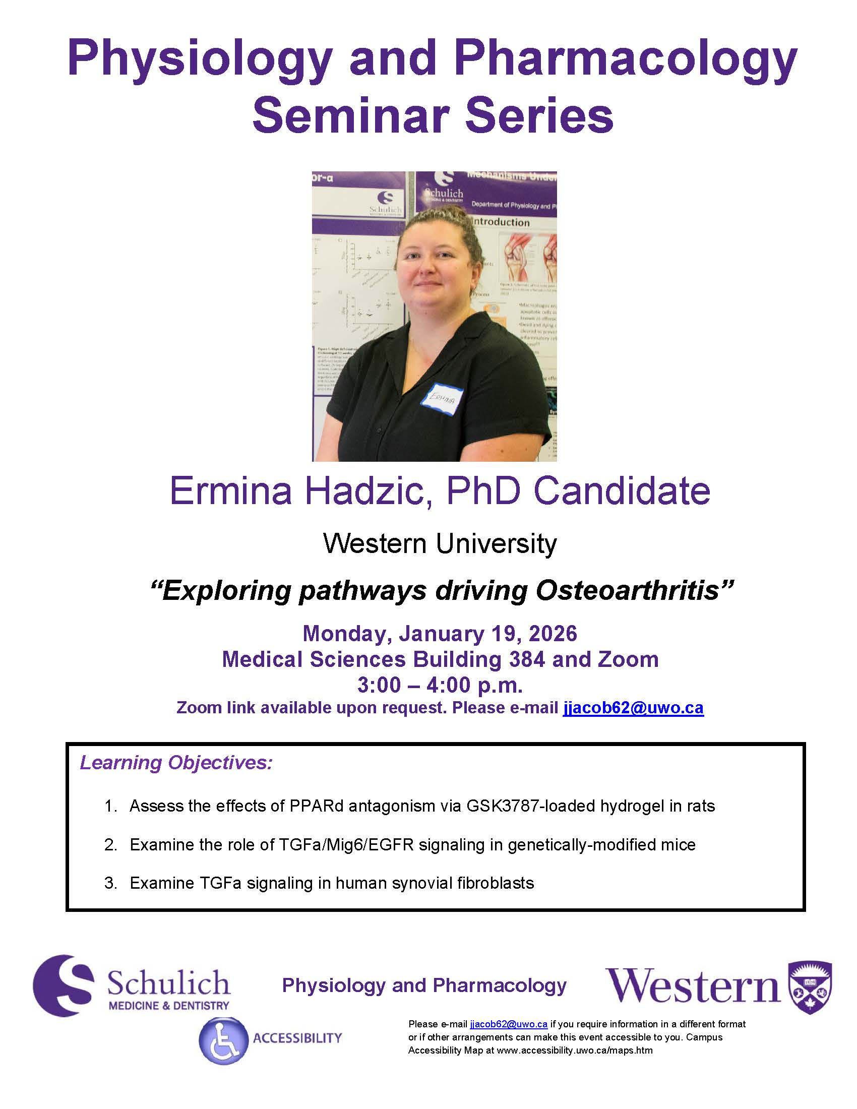 Ermina Hadzic, PhD candidate