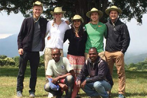 Matt Douglas-Vail and seven of his classmates spent several weeks in Tanzania experiencing life on the ward, in the hospital and exploring the beauty of the country